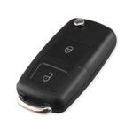 Auto si Moto - Electronice auto - Accesorii electronice auto - Carcasa Cheie Auto Techstar® Volkswagen, Seat, Skoda, Golf, Leon, Octavia, 2 Butoane - Infinity.ro