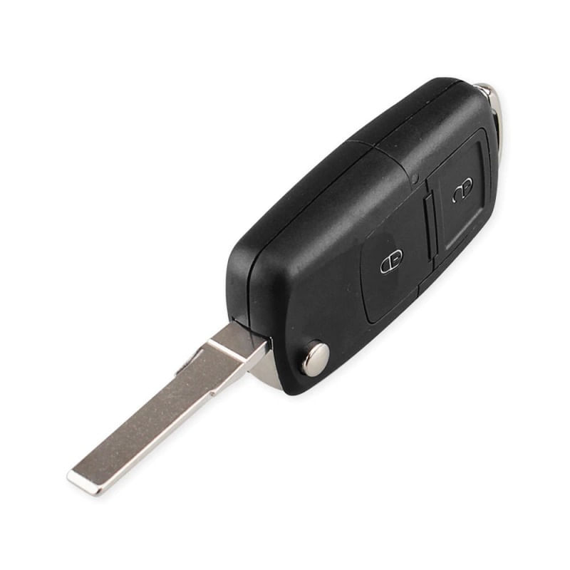 Auto si Moto - Electronice auto - Accesorii electronice auto - Carcasa Cheie Auto Techstar® Volkswagen, Seat, Skoda, Golf, Leon, Octavia, 2 Butoane - Infinity.ro