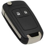Auto si Moto - Electronice auto - Accesorii electronice auto - Carcasa Cheie Auto Techstar® Opel, Chevrolet, Vauxhall, 2 Butoane - Infinity.ro