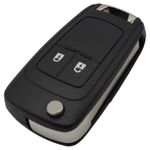 Auto si Moto - Electronice auto - Accesorii electronice auto - Carcasa Cheie Auto Techstar® Opel, Chevrolet, Vauxhall, 2 Butoane - Infinity.ro