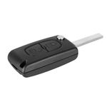 Auto si Moto - Electronice auto - Accesorii electronice auto - Carcasa Cheie Auto Techstar® Peugeot, Citroen, 207,307, 407, C2, C3, C4, C5, C6, C8, cu 2 Butoane, VA2 - Infinity.ro