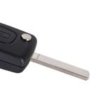 Auto si Moto - Electronice auto - Accesorii electronice auto - Carcasa Cheie Auto Techstar® Peugeot, Citroen, 207,307, 407, C2, C3, C4, C5, C6, C8, cu 2 Butoane, VA2 - Infinity.ro