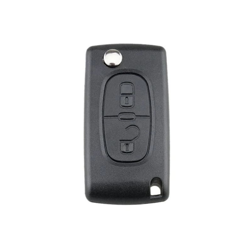 Auto si Moto - Electronice auto - Accesorii electronice auto - Carcasa Cheie Auto Techstar® Peugeot, Citroen, 207,307, 407, C2, C3, C4, C5, C6, C8, cu 2 Butoane, VA2 - Infinity.ro