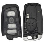 Auto si Moto - Electronice auto - Accesorii electronice auto - Carcasa Cheie Auto Techstar® BMW Seria 5, Seria 7, 4 Butoane - Infinity.ro