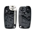 Auto si Moto - Electronice auto - Accesorii electronice auto - Carcasa Cheie Auto Techstar® Fiat Punto, Ducato, Stilo, Panda, Bravo, Idea, Doblo, 3 Butoane - Infinity.ro