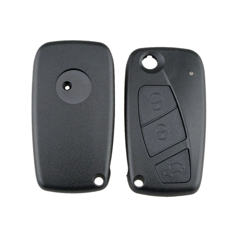 Auto si Moto - Electronice auto - Accesorii electronice auto - Carcasa Cheie Auto Techstar® Fiat Punto, Ducato, Stilo, Panda, Bravo, Idea, Doblo, 3 Butoane - Infinity.ro