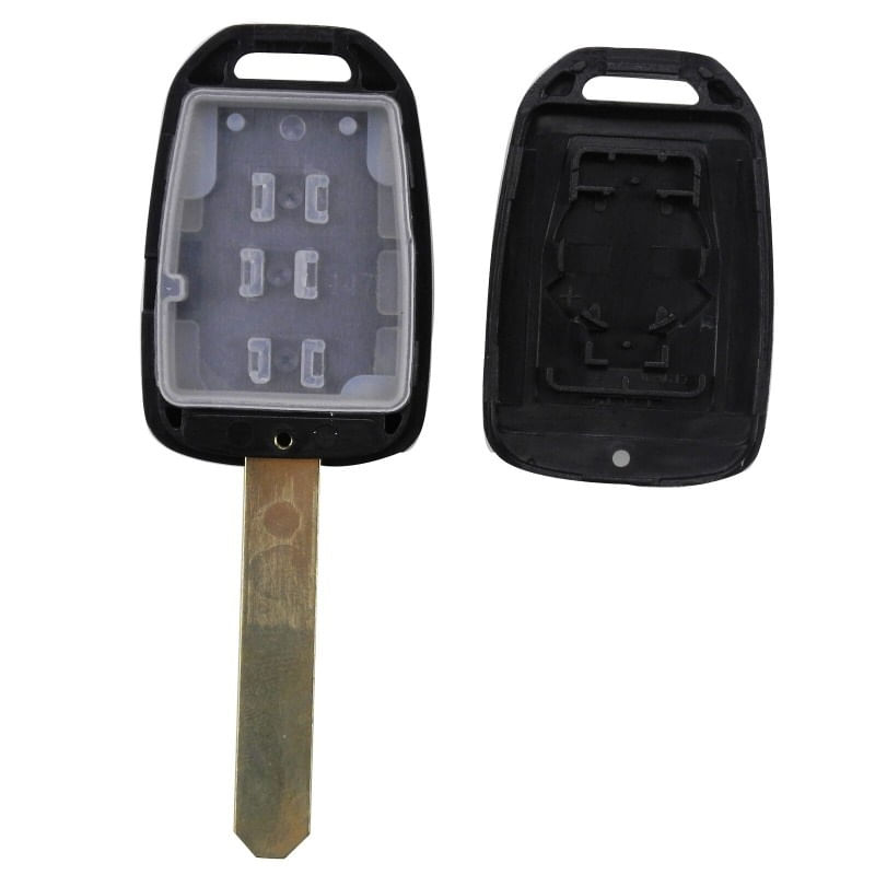 Auto si Moto - Electronice auto - Accesorii electronice auto - Carcasa Cheie Auto Techstar® Honda Accord, Civic, CR-V, Pilot, Fit, 3 Butoane - Infinity.ro