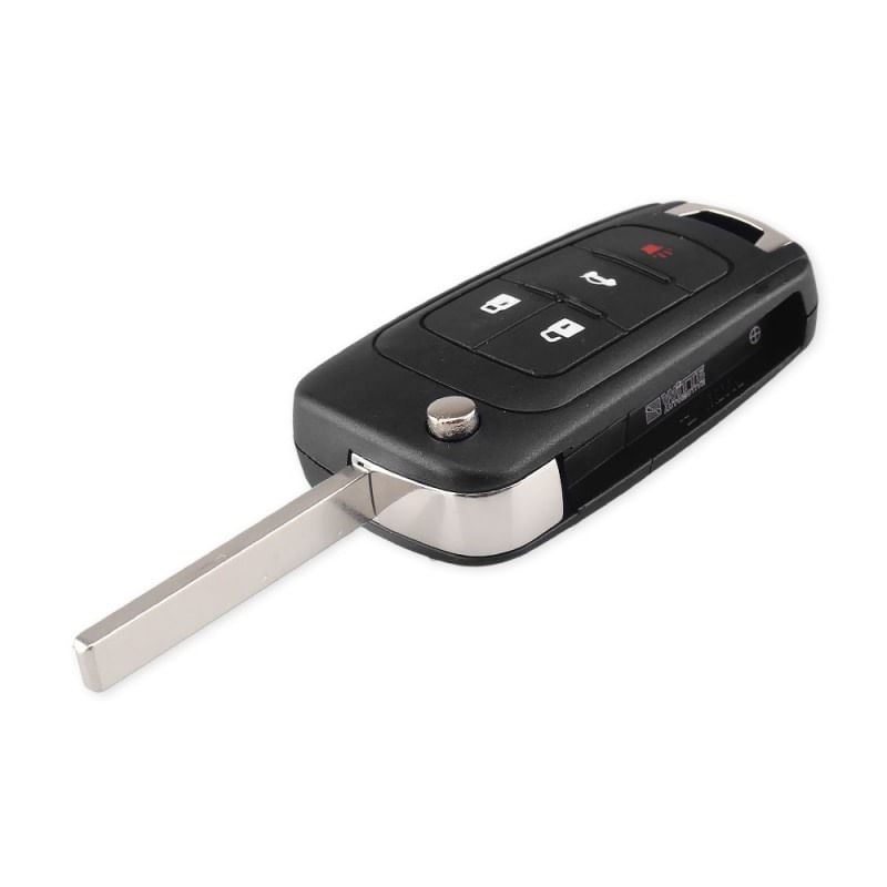 Auto si Moto - Electronice auto - Accesorii electronice auto - Carcasa Cheie Auto Techstar® Opel, Chevrolet, Vauxhall, Spark, Cruise, Corsa, Astra, Insignia, Zafira, 4 Butoane - Infinity.ro