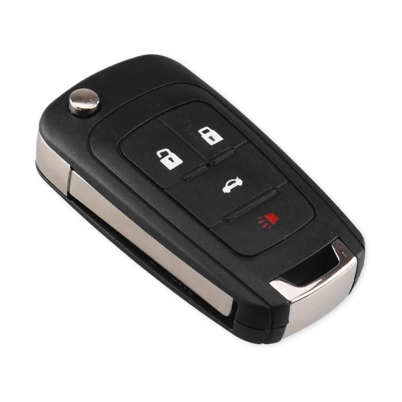 Auto si Moto - Electronice auto - Accesorii electronice auto - Carcasa Cheie Auto Techstar® Opel, Chevrolet, Vauxhall, Spark, Cruise, Corsa, Astra, Insignia, Zafira, 4 Butoane - Infinity.ro