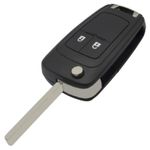 Auto si Moto - Electronice auto - Accesorii electronice auto - Carcasa Cheie Auto Techstar® Chevrolet, Vauxhall, 2 Butoane - Infinity.ro