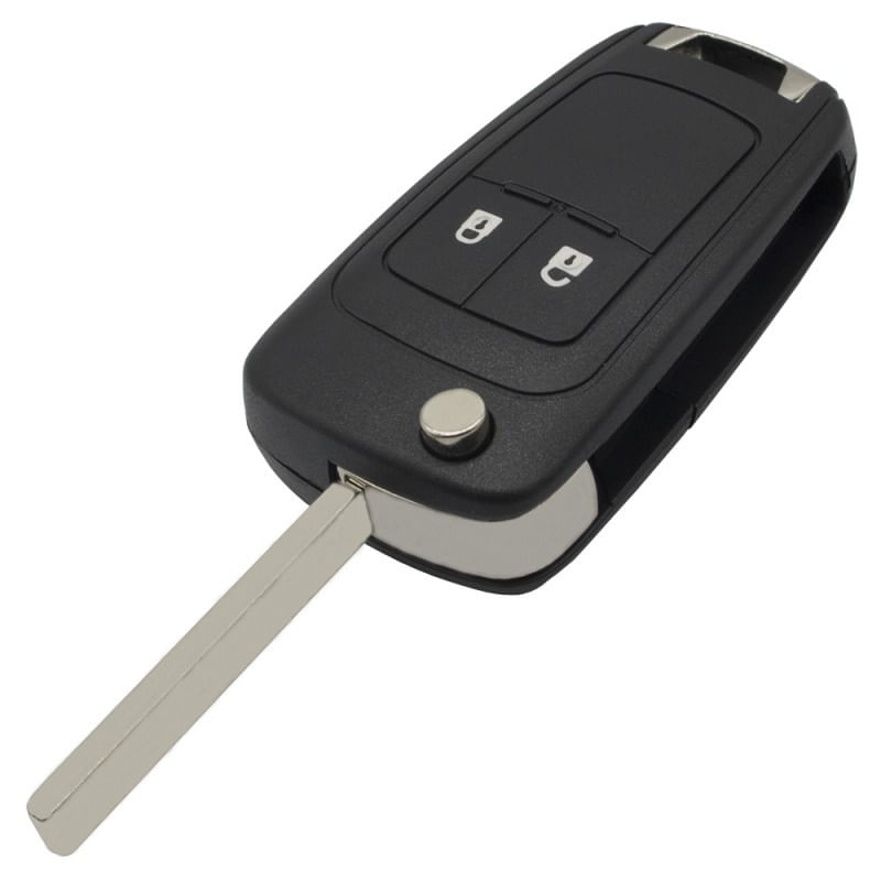 Auto si Moto - Electronice auto - Accesorii electronice auto - Carcasa Cheie Auto Techstar® Chevrolet, Vauxhall, 2 Butoane - Infinity.ro