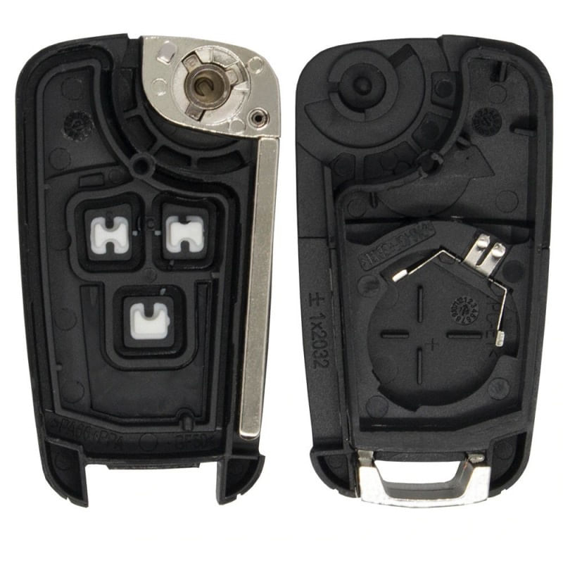Auto si Moto - Electronice auto - Accesorii electronice auto - Carcasa Cheie Auto Techstar® Chevrolet, Vauxhall, 2 Butoane - Infinity.ro