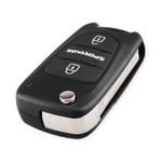 Auto si Moto - Electronice auto - Accesorii electronice auto - Carcasa Cheie Auto Techstar® Kia 3, Cerato, Ceed, K2, K5, Rio, Picanto, Sportage, 3 Butoane - Infinity.ro