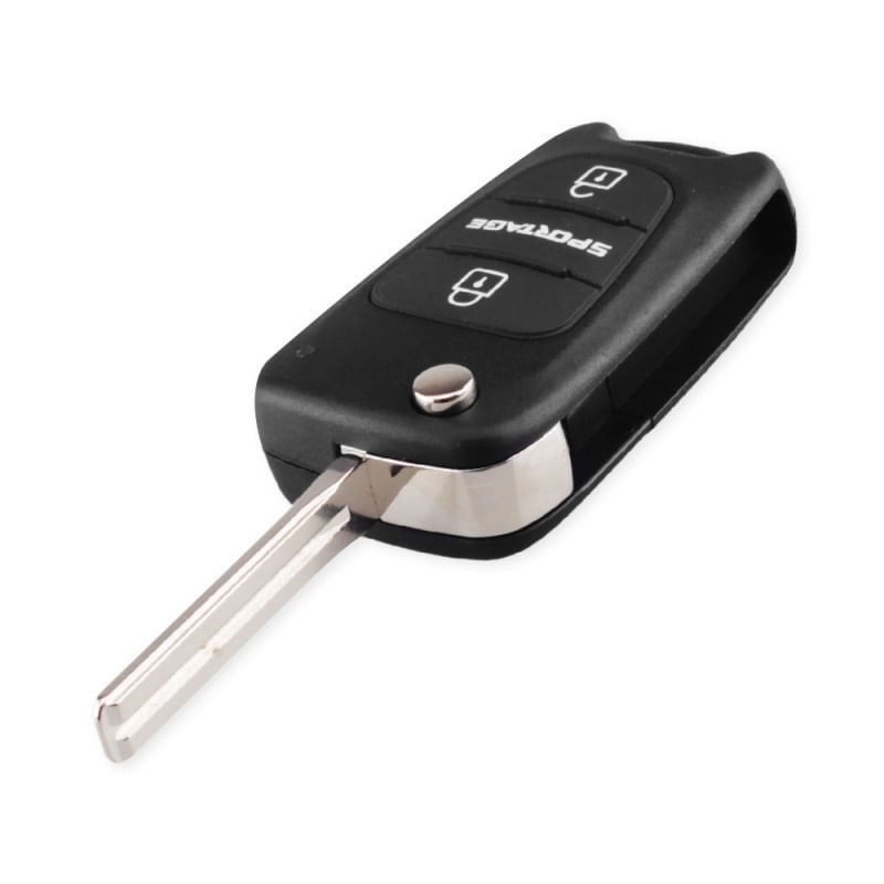 Auto si Moto - Electronice auto - Accesorii electronice auto - Carcasa Cheie Auto Techstar® Kia 3, Cerato, Ceed, K2, K5, Rio, Picanto, Sportage, 3 Butoane - Infinity.ro