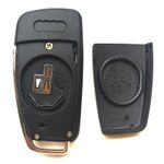 Auto si Moto - Electronice auto - Accesorii electronice auto - Carcasa Cheie Auto Techstar® Audi A4, A3, A6, A8, TT, Q7, 3 Butoane - Infinity.ro