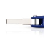 Auto si Moto - Electronice auto - Accesorii electronice auto - Carcasa Cheie Auto Techstar® Fiat Punto, Ducato, Panda, Bravo Doblo, 3 Butoane, Albastru - Infinity.ro