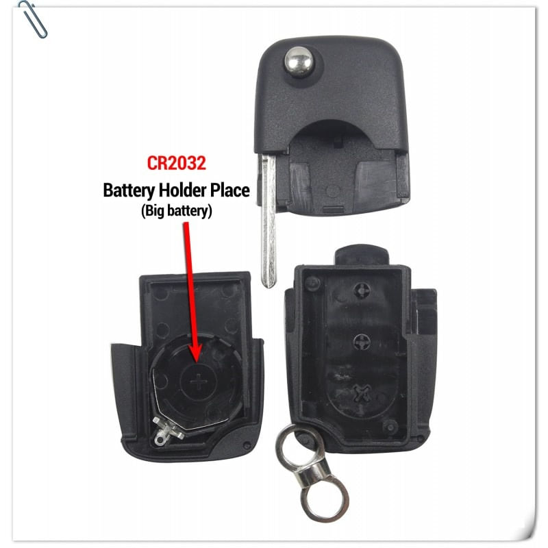 Auto si Moto - Electronice auto - Accesorii electronice auto - Carcasa Cheie Auto Techstar® Audi A2, A3, A4, A6, A8, TT, 3 Butoane - Infinity.ro