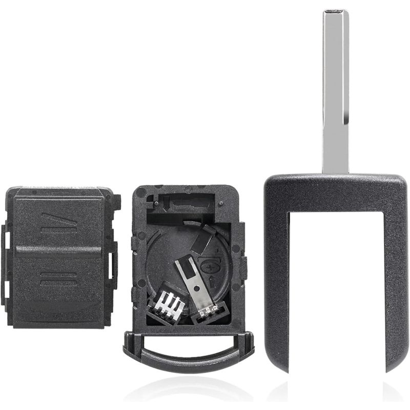 Auto si Moto - Electronice auto - Accesorii electronice auto - Carcasa Cheie Auto Techstar pentru Opel Astra H, Zafira B, Vectra C, Meriva - 2 Butoane - Infinity.ro