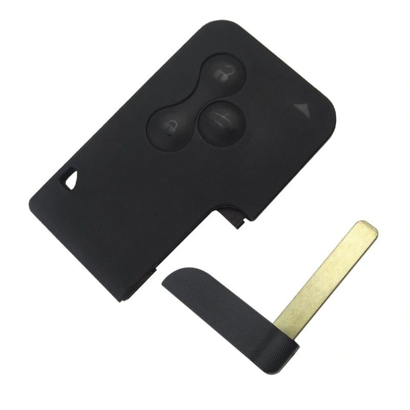 Auto si Moto - Electronice auto - Accesorii electronice auto - Carcasa Cheie Auto Techstar® Renault Clio, Megane, Scenic, Grand Scenic, 3 Butoane - Infinity.ro