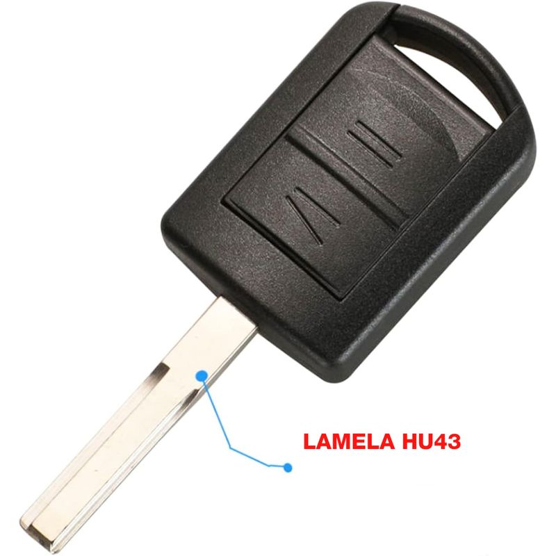 Auto si Moto - Electronice auto - Accesorii electronice auto - Carcasa Cheie Auto Techstar pentru Opel Astra H, Zafira B, Vectra C, Meriva - 2 Butoane - Infinity.ro