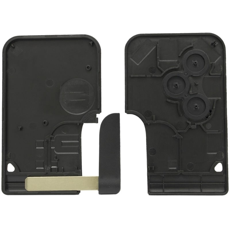 Auto si Moto - Electronice auto - Accesorii electronice auto - Carcasa Cheie Auto Techstar® Renault Clio, Megane, Scenic, Grand Scenic, 3 Butoane - Infinity.ro
