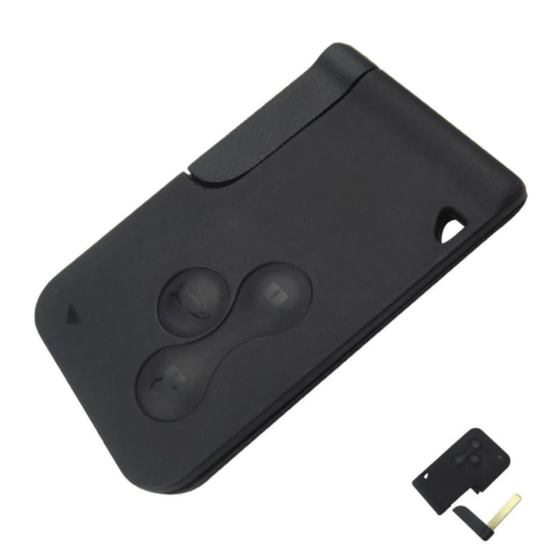 Auto si Moto - Electronice auto - Accesorii electronice auto - Carcasa Cheie Auto Techstar® Renault Clio, Megane, Scenic, Grand Scenic, 3 Butoane - Infinity.ro