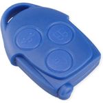 Auto si Moto - Electronice auto - Accesorii electronice auto - Carcasa Cheie Auto Techstar pentru Ford Transit, Transit Connect, MK7 - cu 3 Butoane si Fara Lama - Infinity.ro