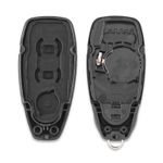 Auto si Moto - Electronice auto - Accesorii electronice auto - Carcasa Cheie Auto Techstar® Ford Focus, C-Max, Mondeo, Kuga, Fiesta, 3 Butoane, HU101 - Infinity.ro