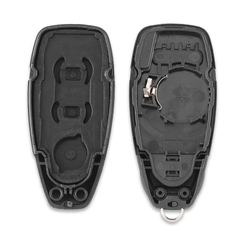 Auto si Moto - Electronice auto - Accesorii electronice auto - Carcasa Cheie Auto Techstar® Ford Focus, C-Max, Mondeo, Kuga, Fiesta, 3 Butoane, HU101 - Infinity.ro