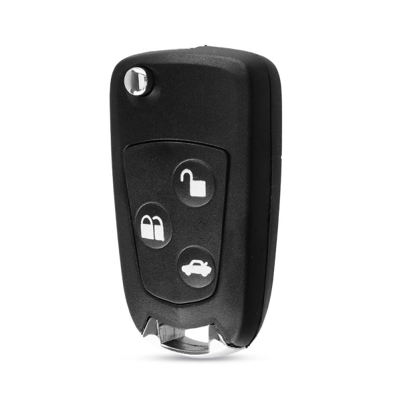 Auto si Moto - Electronice auto - Accesorii electronice auto - Carcasa Cheie Auto Techstar® Ford Mondeo, Fiesta, Focus, Galaxy, Kuga, C-Max, 3 Butoane - Infinity.ro