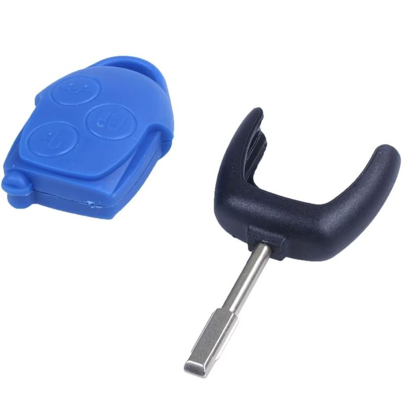 Auto si Moto - Electronice auto - Accesorii electronice auto - Carcasa Cheie Auto Techstar pentru Ford, 3 butoane, compatibila cu Transit, Transit Connect, Tourneo, Mondeo - Infinity.ro
