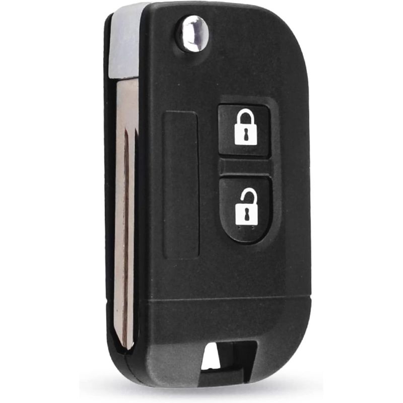 Auto si Moto - Electronice auto - Accesorii electronice auto - Carcasa Cheie Auto Tip Briceag pentru Nissan, Compatibila cu Qashqai, Micra, Navara, Almera, Primera, Note, Juke - Infinity.ro