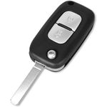 Auto si Moto - Electronice auto - Accesorii electronice auto - Carcasa Cheie Auto Techstar pentru Renault Kangoo, Clio, Twingo - 2 Butoane - Infinity.ro