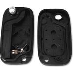 Auto si Moto - Electronice auto - Accesorii electronice auto - Carcasa Cheie Auto Techstar pentru Renault Kangoo, Clio, Twingo - 2 Butoane - Infinity.ro
