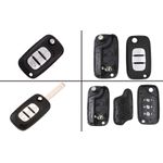 Auto si Moto - Electronice auto - Accesorii electronice auto - Carcasa cheie auto tip briceag Techstar pentru Renault – 3 butoane, compatibila cu Clio, Megane, Kangoo, Fluence - Infinity.ro