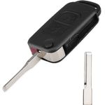 Auto si Moto - Electronice auto - Accesorii electronice auto - Carcasa Cheie Auto Tip Briceag Techstar® pentru Mercedes-Benz W168, W124, W202, W210, W211, W203, C-Class, E-Class - Infinity.ro