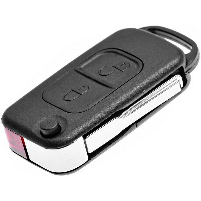 Auto si Moto - Electronice auto - Accesorii electronice auto - Carcasa Cheie Auto Tip Briceag Techstar® pentru Mercedes-Benz W168, W124, W202, W210, W211, W203, C-Class, E-Class - Infinity.ro