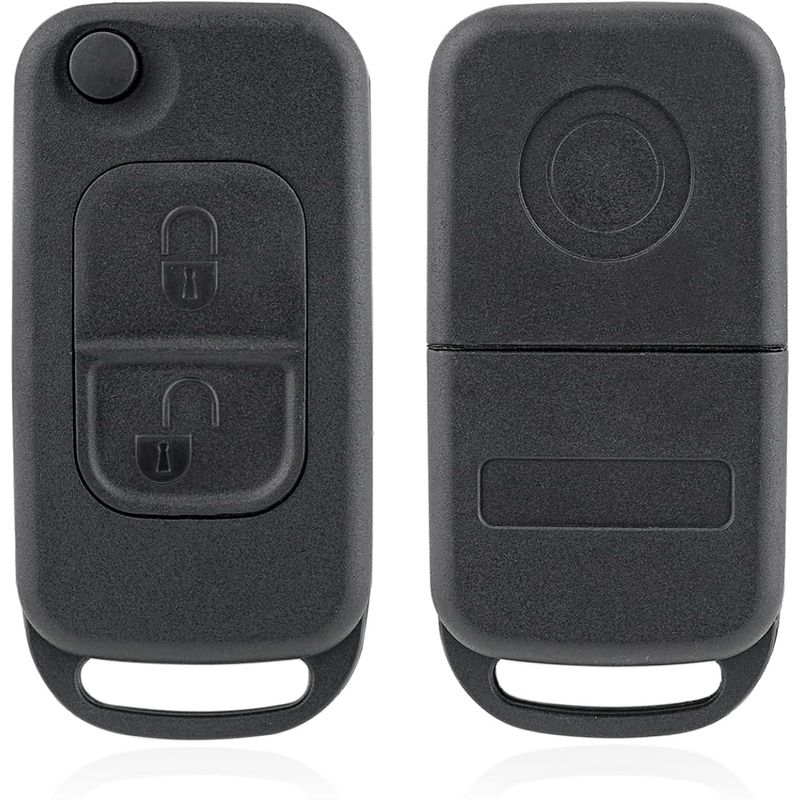 Auto si Moto - Electronice auto - Accesorii electronice auto - Carcasa Cheie Auto Tip Briceag Techstar® pentru Mercedes-Benz W168, W124, W202, W210, W211, W203, C-Class, E-Class - Infinity.ro