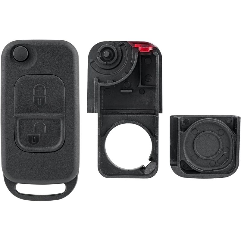 Auto si Moto - Electronice auto - Accesorii electronice auto - Carcasa Cheie Auto Tip Briceag Techstar® pentru Mercedes-Benz W168, W124, W202, W210, W211, W203, C-Class, E-Class - Infinity.ro