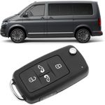 Auto si Moto - Electronice auto - Accesorii electronice auto - Carcasa Cheie Auto Techstar pentru VW Volkswagen Transporter T5 T6, Sharan, Alhambra - 5 Butoane - Infinity.ro
