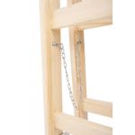 Sport si Outdoor - Ciclism - Piese pentru biciclete - Scule biciclete - Scara lemn, 2 tronsoane, 4 trepte, carlig pentru galeata, max 150 kg, 1.32 m, Strend Pro - Infinity.ro