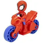 Jucarii, Copii si Bebe - Jucarii si jocuri - Figurine - Spiderman set motocicleta si figurina spidey 6cm - Infinity.ro
