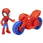 Jucarii, Copii si Bebe - Jucarii si jocuri - Figurine - Spiderman set motocicleta si figurina spidey 6cm - Infinity.ro
