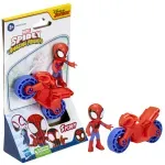 Jucarii, Copii si Bebe - Jucarii si jocuri - Figurine - Spiderman set motocicleta si figurina spidey 6cm - Infinity.ro