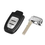 Auto si Moto - Electronice auto - Accesorii electronice auto - Carcasa Cheie Auto Techstar® Audi A4L, A6L, A5, A6, A7, A8, Q5, Q7, S4, S5, S6, 3 Butoane - Infinity.ro
