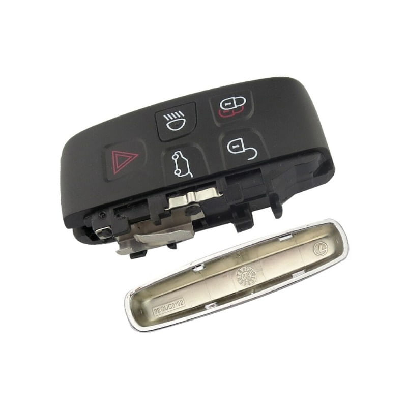 Auto si Moto - Electronice auto - Accesorii electronice auto - Carcasa Cheie Auto Techstar® Land Rover, Range Rover, Discovery, 5 Butoane - Infinity.ro