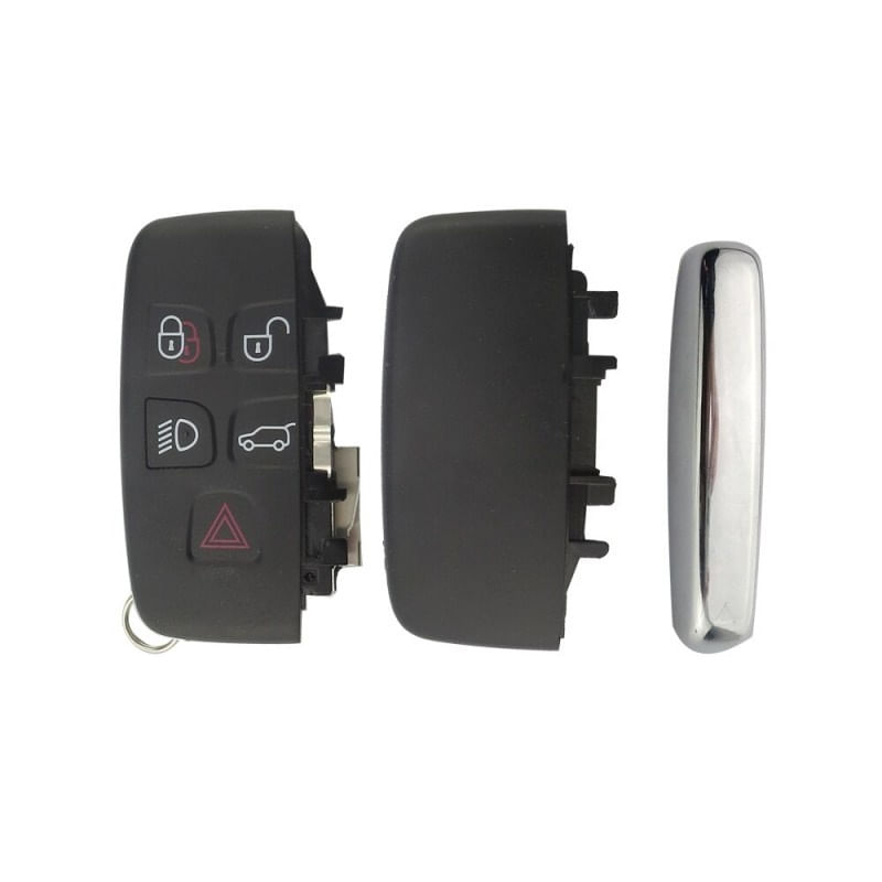 Auto si Moto - Electronice auto - Accesorii electronice auto - Carcasa Cheie Auto Techstar® Land Rover, Range Rover, Discovery, 5 Butoane - Infinity.ro