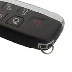 Auto si Moto - Electronice auto - Accesorii electronice auto - Carcasa Cheie Auto Techstar® Land Rover, Range Rover, Discovery, 5 Butoane - Infinity.ro