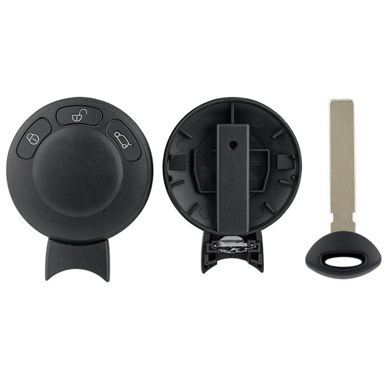 Auto si Moto - Electronice auto - Accesorii electronice auto - Carcasa Cheie Auto Techstar® pentru Mini Cooper, Convertible, One, Countryman, Clubman, Paceman - 3 Butoane - Infinity.ro