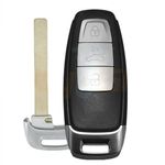 Auto si Moto - Electronice auto - Accesorii electronice auto - Carcasa Cheie Auto Techstar, Compatibila cu Audi modele A6 C8, A7, A8, Q8, 3 butoane - Infinity.ro